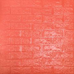 Self-adhesive 3D panel Sticker wall orange 700x770x3mm SW-00001363