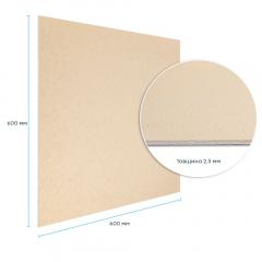 Самоклеящаяся гибкая штукатурка Sticker wall 600х600х2,5мм Бежевая SW-00002983