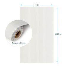 Самоклеящаяся гибкая штукатурка в рулоне Sticker wall 600х3000х2,5мм Серая SW-00002992