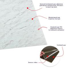 Самоклеящаяся LVT плитка Sticker wall 457*457*1.5mm (D) SW-00002460