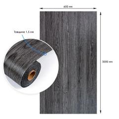 Self-adhesive vinyl floor tiles in rolls Sticker wall 3000х600х1,5mm SW-00003283