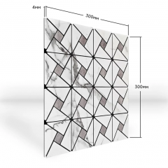 Самоклеящаяся PET мозаика Sticker wall 300х300х4мм SW-00003256