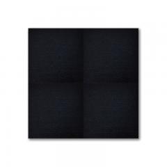 Self-adhesive tiles for carpet Sticker wall, black SW-00001423