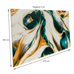 Самоклеящаяся стеновая PET плитка Sticker wall 600*300*2mm (D) SW-00002647