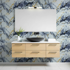 Самоклеящаяся стеновая PET плитка в рулоне Sticker wall 600*3000*2mm (D) SW-00002636