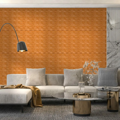 Самоклеящиеся мягкие велюровые панели в рулоне Sticker wall Карамельный 600х2950х7мм SW-00003320