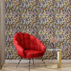 Самоклеющаяся алюминиевая плитка Sticker wall 300х300х3мм SW-00001925 (D)