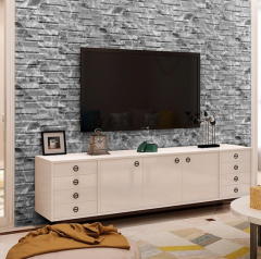 Self-adhesive 3D panel Sticker wall 330 Black marble SW-00000674