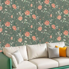 Self-adhesive 3D panel Sticker wall Gray roses 430 SW-00000761