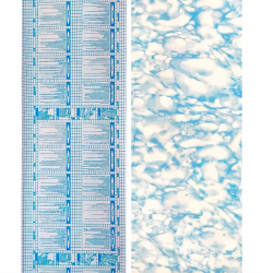 Самоклеющиеся пленка Sticker wall Голубой мрамор 36019 SW-00000815