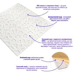 Самоклеюча 3D панель Sticker wall 115 Павутина SW-00000007