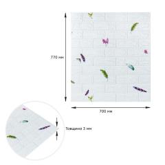 Самоклеющиеся 3D панель Sticker wall 700*770*3мм (D) SW-00001969