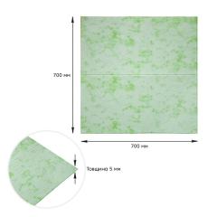 Самоклеющиеся 3D панель Sticker wall 700х700х5мм Мрамор зеленый (D) SW-00002441