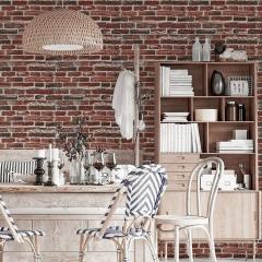 Самоклеюча 3D панель Sticker wall Катеринославський червоний Id 43 SW-00000031