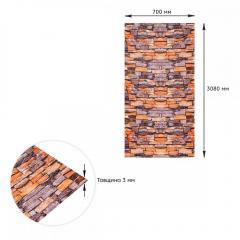 Самоклеюча 3D панель Sticker wall піщаник катеринослав цегла SW-00001763