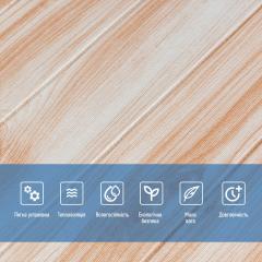 Самоклеюча 3D панель Sticker wall під дерево 80 SW-00000560