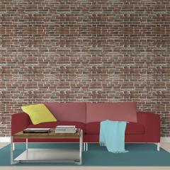 Самоклеющиеся 3D панель Sticker wall под красный екатеринослав кирпич SW-00001761