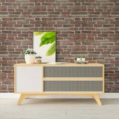 Самоклеющиеся 3D панель Sticker wall под красный екатеринослав кирпич SW-00001761