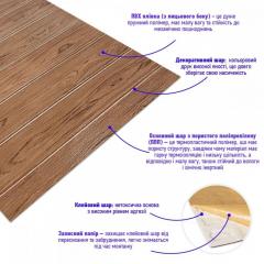 Self-adhesive 3D panel Sticker wall in light oak SW-00001474
