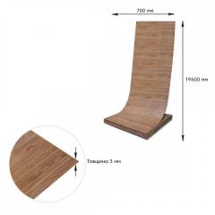 Self-adhesive 3D panel Sticker wall in light oak SW-00001474