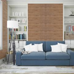 Самоклеющиеся 3D панель Sticker wall под светлый дуб SW-00001770