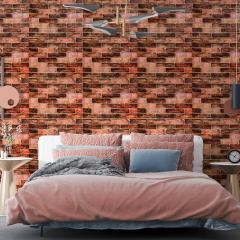 Самоклеющиеся 3D панель Sticker wall в рулоне 700мм*19,6м*2мм R179-2-20 BROWN (D) SW-00002280