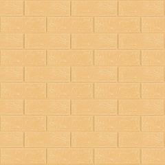 Самоклеюча 3D панель у рулоні під бежеву цеглу Sticker wall R009-3-20 SW-00001195