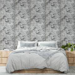 Self-adhesive 3D panel in a roll with black marble effect Sticker wall R061-3-20 SW-00001196
