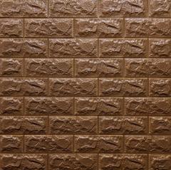 Self-adhesive 3D panel Sticker wall under brick Brown Id 20 SW-00000053
