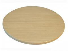 Tabletop Werzalit by Gentas D 600 mm 4208 White oak