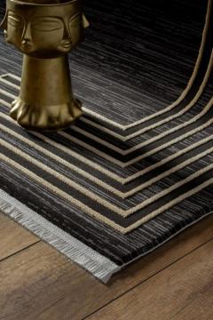 Килим Акриловий килим Taboo+ DG61C black gold
