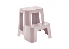 Ladder stool Sakarya Plastik with plastic large pink 42.7x44.2x44.2 cm