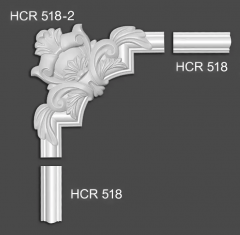 Corner element for moldings Grand Decor HCR 518-2