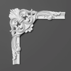 Corner element for moldings Grand Decor HCR 522-3