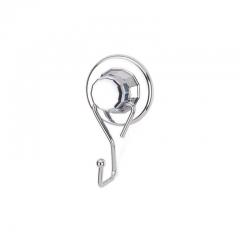 Hanger with 1 hook on a vacuum suction cup Tekno-tel DM.237 Chrome