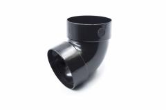 Double-coupled pipe bend 67° graphite 100mm RainWay