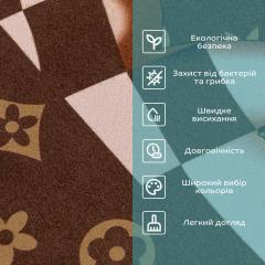 Влагопоглощающий коврик Sticker wall 38*58CM*3MM (D) SW-00001564
