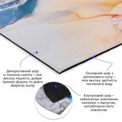 Влагопоглощающий коврик Sticker wall 40*60CM*3MM (D) SW-00002549