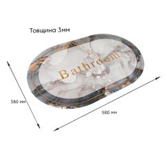 Влагопоглощающий коврик Sticker wall мрамор Bathroom 38*58CM*3MM (D) SW-00001569