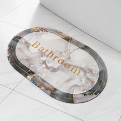 Влагопоглощающий коврик Sticker wall мрамор Bathroom 38*58CM*3MM (D) SW-00001569