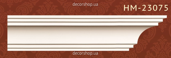 Гладкий карниз Classic Home HM-23075