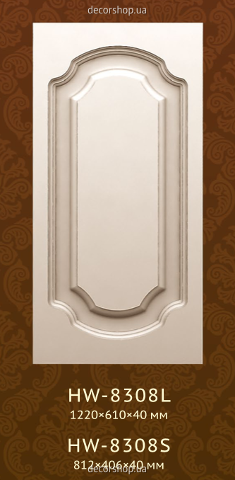 Дверне обрамлення Стінова панель Classic Home HW-8308S