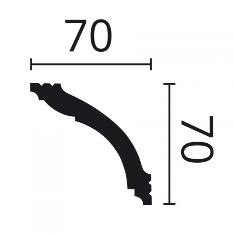 Гладкий карниз NMC WT 15