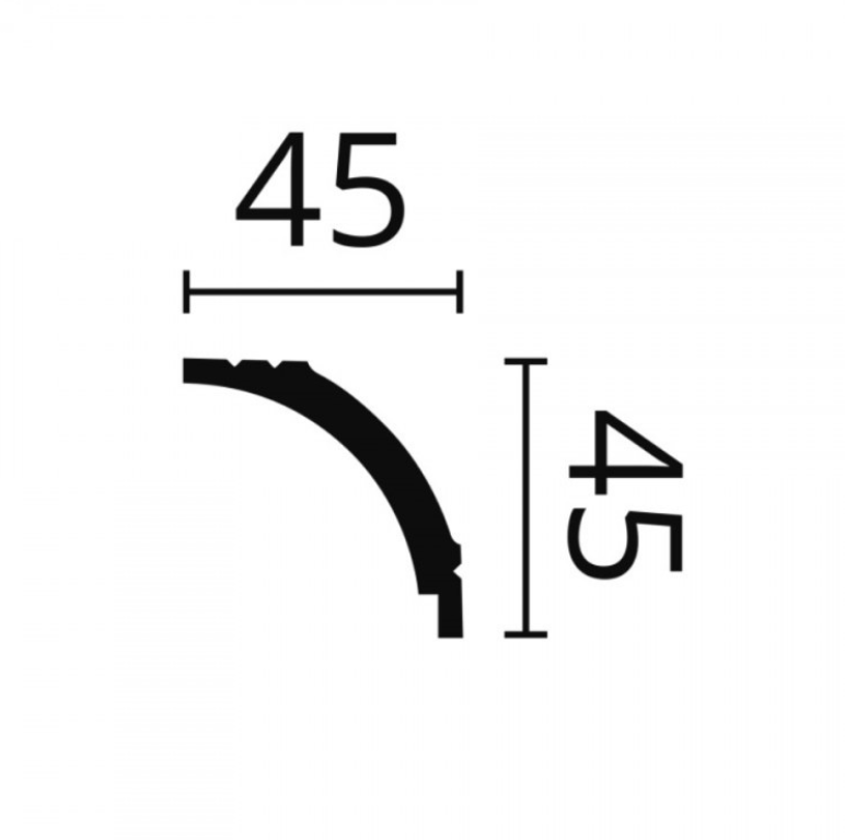Гладкий карниз NMC WT 16