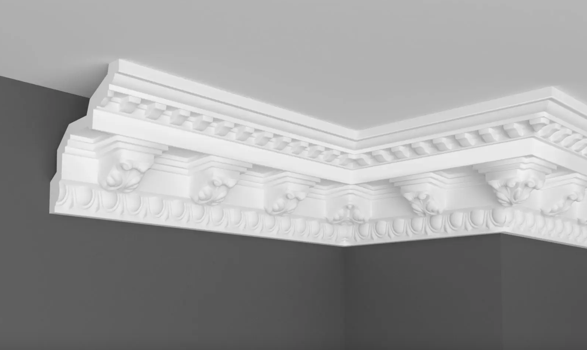 Карниз с орнаментом Gaudi Decor С 139 (2.00м)