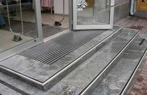 Anti-slip pads on steps - take care of your customers