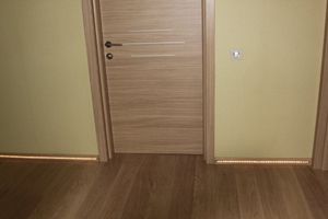 Skirting board with backlight
