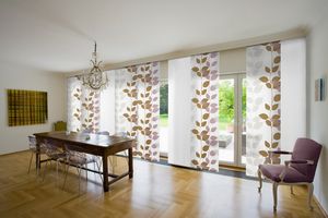 We produce Japanese photo curtains with any pattern on any fabric