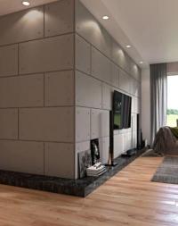 3D panel Art Decor W 301 Concrete (500x500x20 mm)
