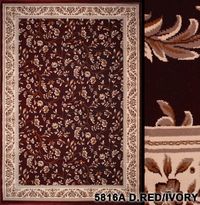 Килим Imperia 5816a-d-red-ivory